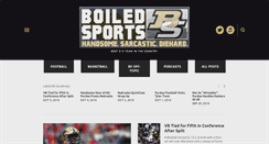Desktop Screenshot of boiledsports.com