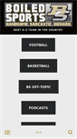 Mobile Screenshot of boiledsports.com